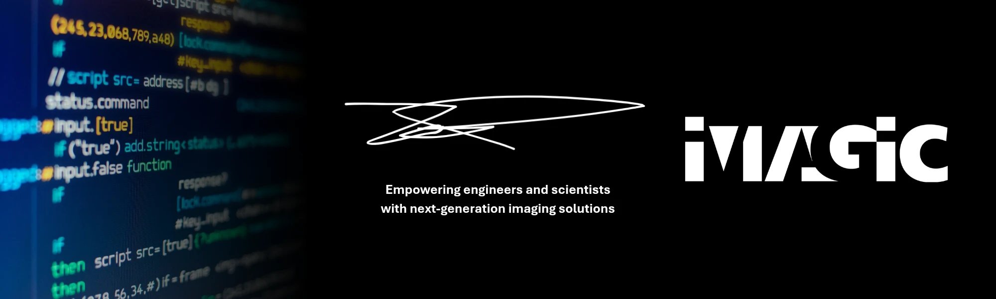 Imagic banner: Empowering engineers and scientists with next-generation imaging solutions